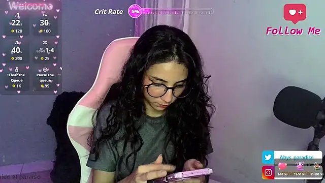 Snapshot of Abysparadise chatting on 09-10-25, 04:01 Abysparadise online show from 09-10-25, 04:01