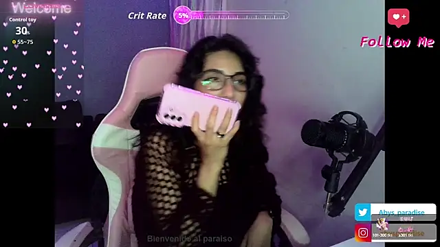 Snapshot of Abysparadise chatting on 09-16-25, 04:24 Abysparadise online show from 09-16-25, 04:24