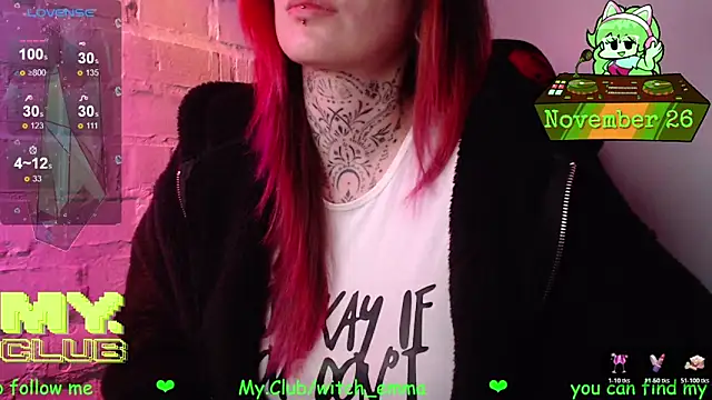 Witch Emma online show from 11-26-25, 08:54