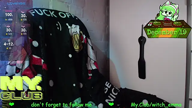 Witch Emma online show from 12-19-25, 11:06