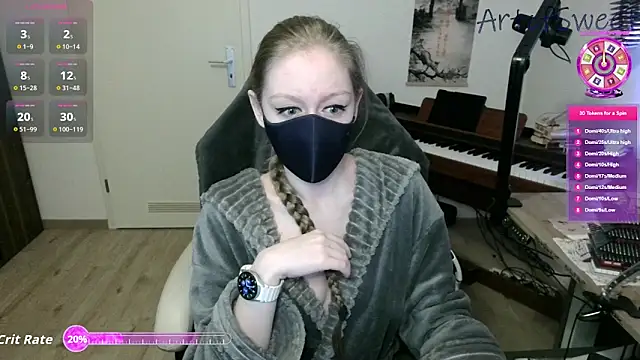 Snapshot of ArtofSweet chatting on 10-21-25, 05:57 ArtofSweet online show from 10-21-25, 05:57