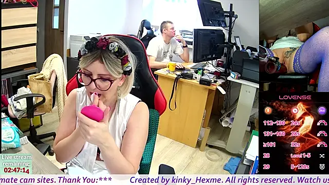 kinky Hexme online show from 03-14-25, 09:14