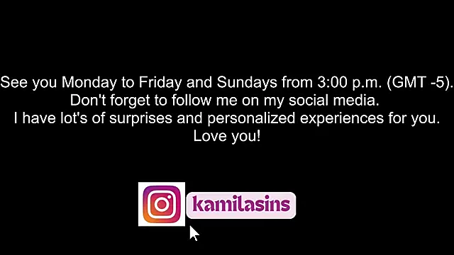 kamila sins online show from 02-14-25, 08:26