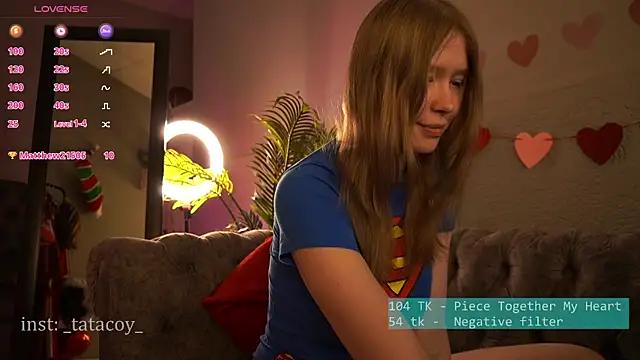 Snapshot of TataCoy chatting on 02-18-25, 10:27 TataCoy online show from 02-18-25, 10:27