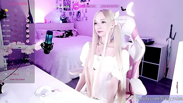 Snapshot of babymisa chatting on 03-27-26, 01:33 babymisa online show from 03-27-26, 01:33